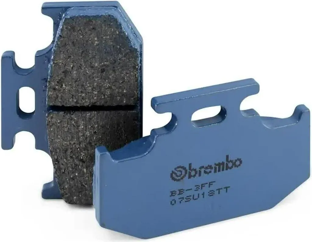 Plaquettes de frein Brembo TT 07SU18TT idéales pour un usage routier quotidien
