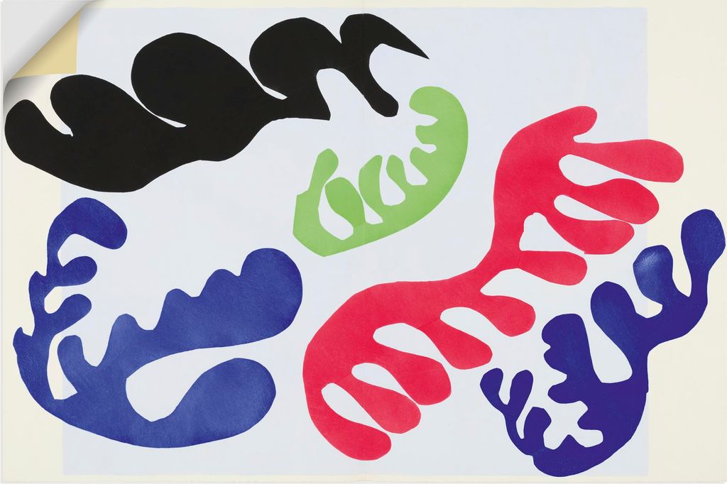 ARTland Wandbild, selbstklebend Die Lagune 3. 1947 Größe: 30x20 cm