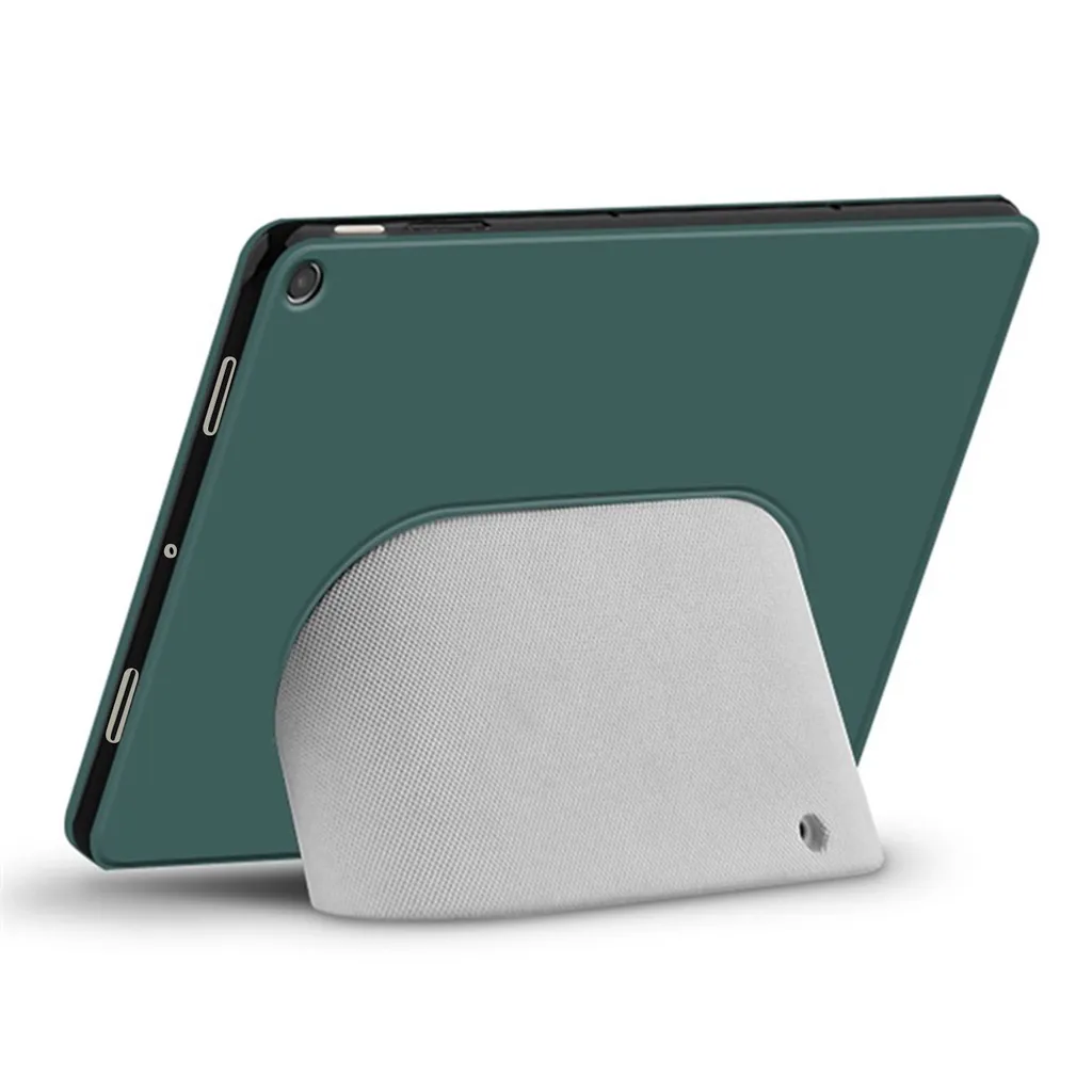 Flip Cover Google Pixel Tablet Verde Scuro - Standcase Professionale - 3