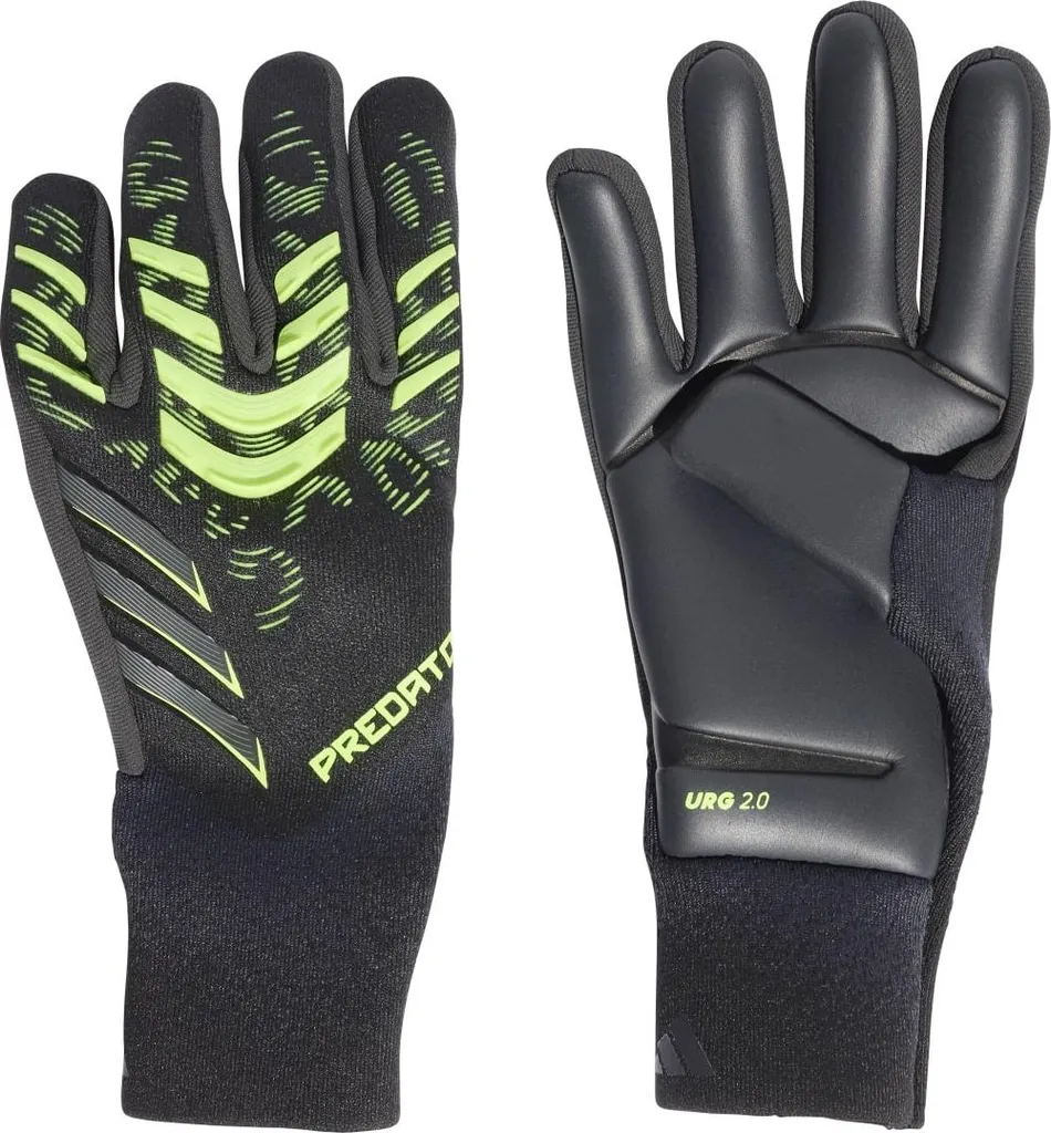 Da Portiere Adidas Predator Pro Guanti Adidas Professionali Guanti Adidas Predator Pro Black-Carbon-Lucid Lemon Fútbol Emotion