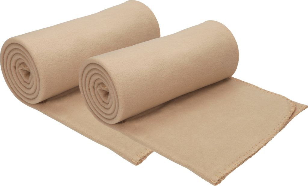 Betz Fleecedecke 2 Stück 130x170 cm 180g/m² – Wohndecke & Produktbild 