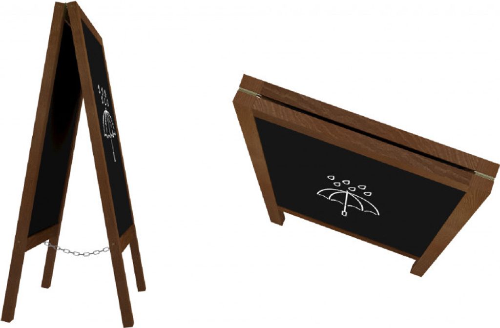 Allboards Reklamní áčko s křídovou tabulí 118x61 cm - Obrázek produktu 7