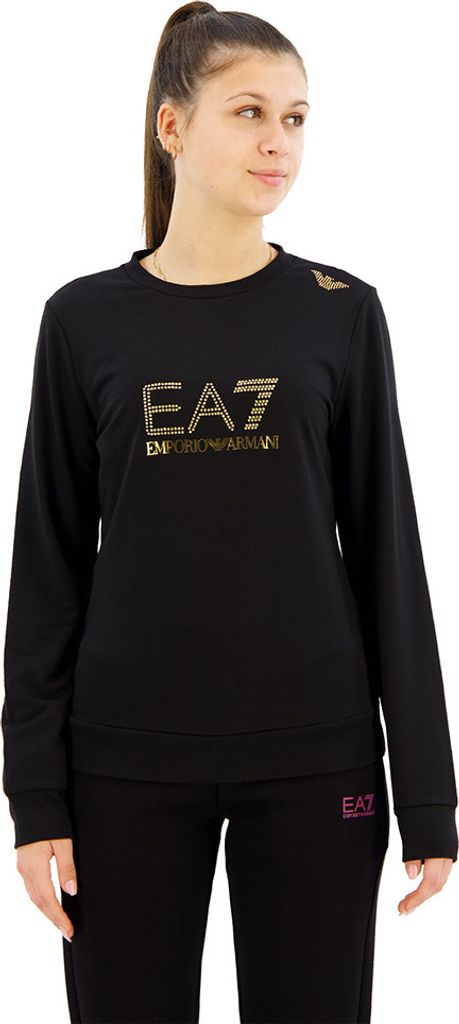 Ea7 Emporio Armani 8ntm45 Sweatshirt Schwarz XS Frau Schwarz XS