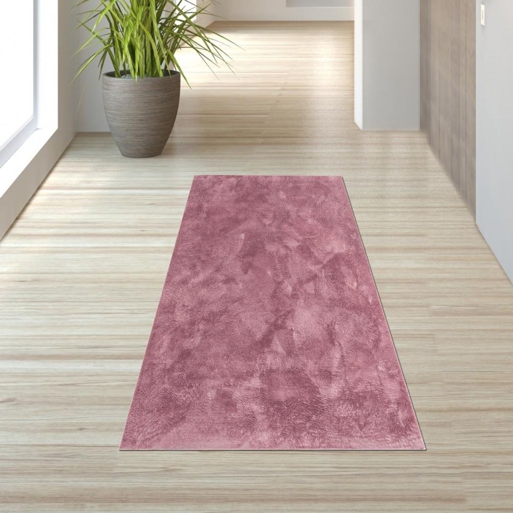Teppich berry weich pflegeleicht saugrobotergeeignet für Wohnbereiche Größe - 60 x 110 cm