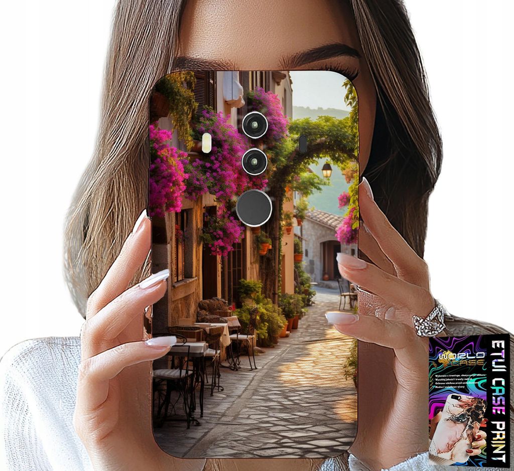 Gehäuse Für Huawei Mate 10 Pro - Malerische Strasse Mit Café + Film