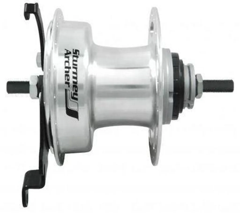 Moyeu Sturmey Archer XL-RD3 3 vitesses avec frein à tambour 90mm argent