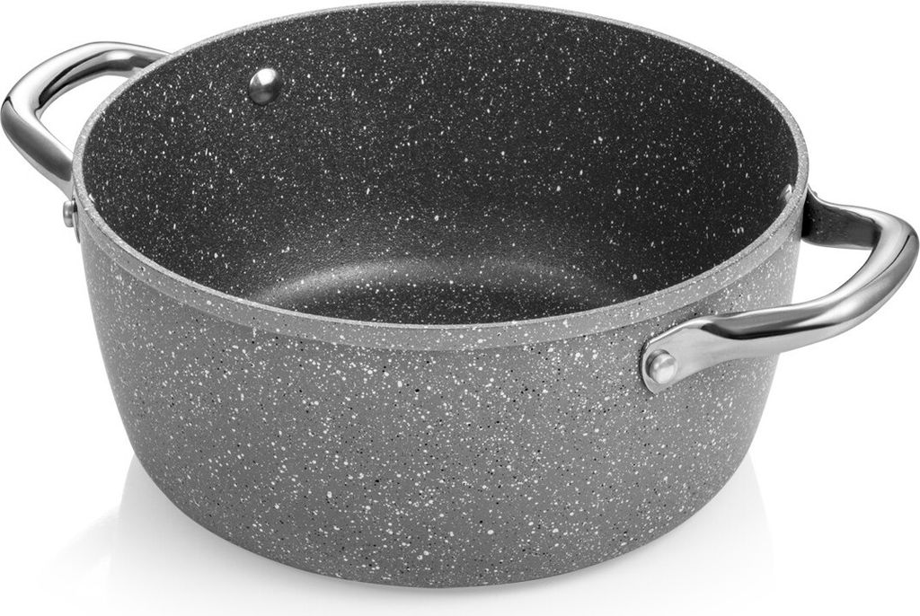 Kasserolle i-PREMIUM Stone ø 24 cm, 4,4 l