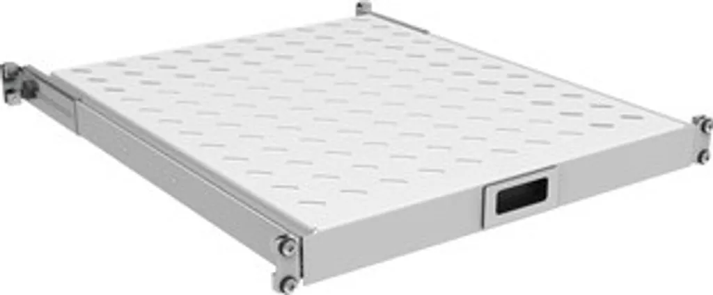 Étagère Coulissante 19'' 1U EFB avec Profondeur Ajustable 350-450 mm
