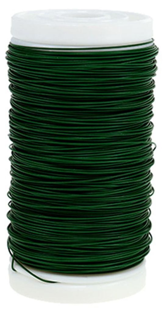 Vázací drát Hansen a Rosenthal zelený 35 mm na zdobení 100g Obrázek produktu 