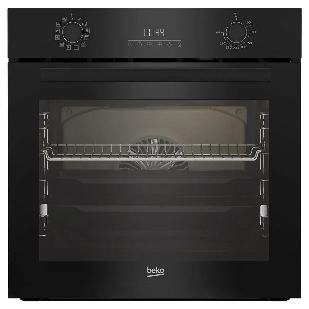 Beko BBIR17300BCS, Medium, Elektrischer Ofen, 72 l, 3300 W, 72 l, Thermisch belüftet