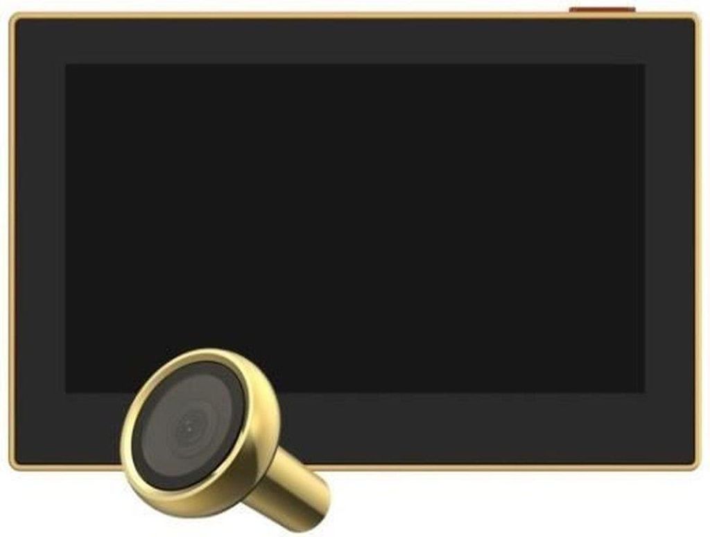 HP2 Gold Connected Peephole – 1080p – 2200 mAh Akku – 146° Produktbild 