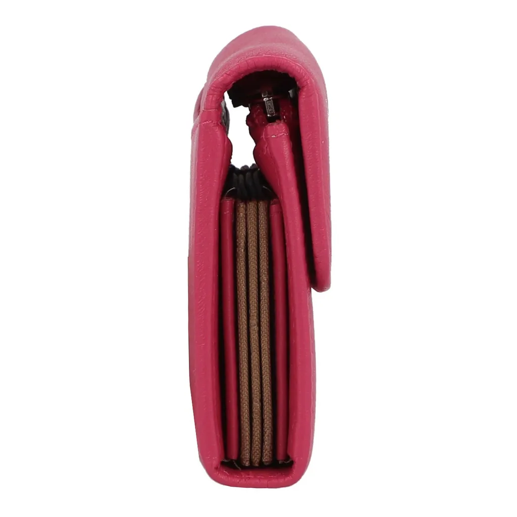 Braun Büffel Joy Mini Zip Wallet Viola - Test e Specifiche Pelle RFID - 8