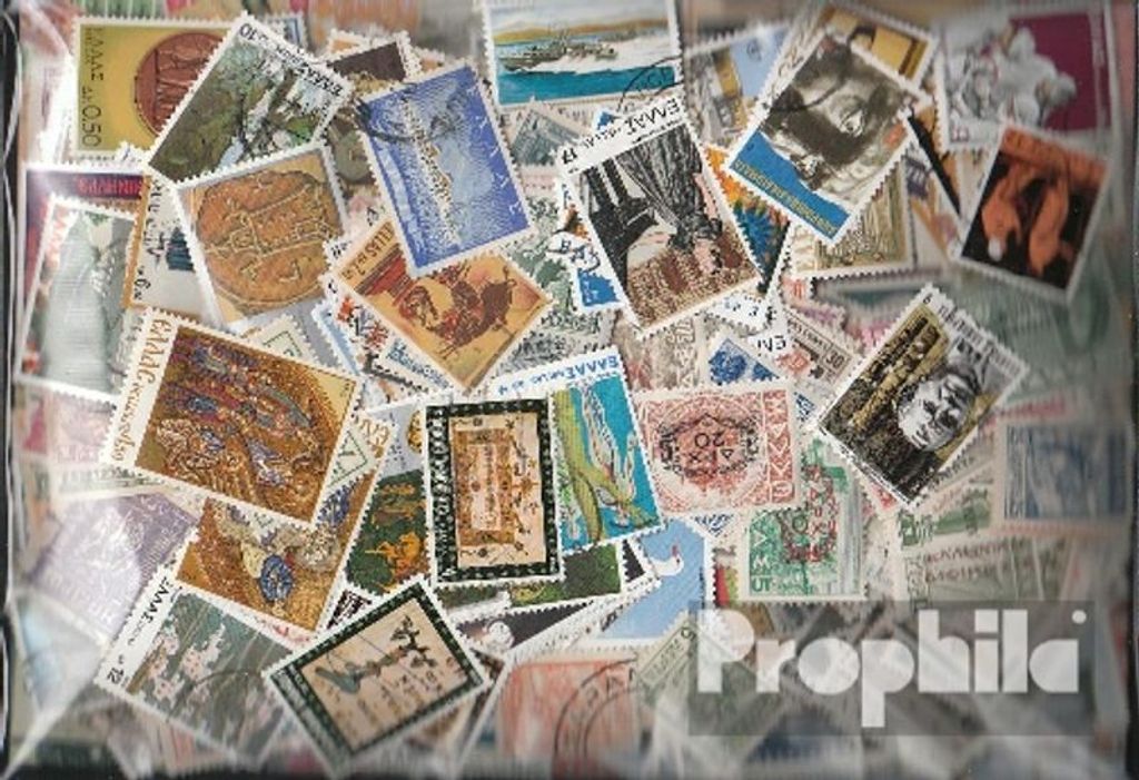 Briefmarken Griechenland 1.000 verschiedene Marken