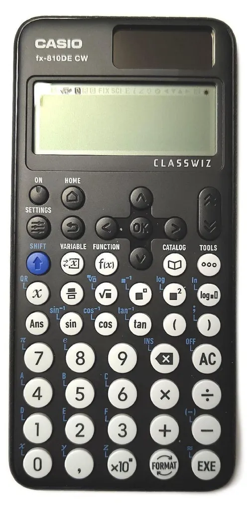 Casio FX 810DE CW calculatrice technique avec écran haute résolution - 24