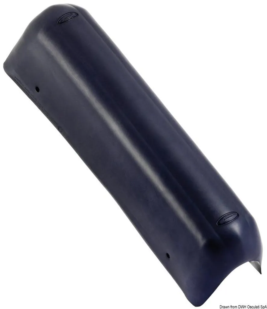 Défense d'étrave 630 mm bleu pour bateau - Protection de proue 1 pièce