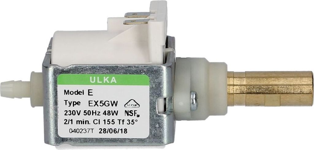 easyPART passend für 10034611 EUROPART Universal Pumpe Wasserpumpe Universalpumpe Druckgerätepumpe Ulka EX5GW 48W Kaffeemaschine Kaffeeautomat pa...
