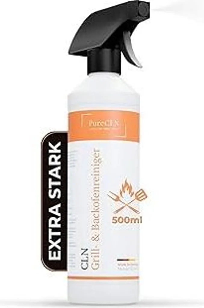 Detergente per forni e griglie 500 ml, spray per forni inodore, detergente per forni extra forte contro incrostazioni ostinate, detergente per forni, piastre elettriche, griglie