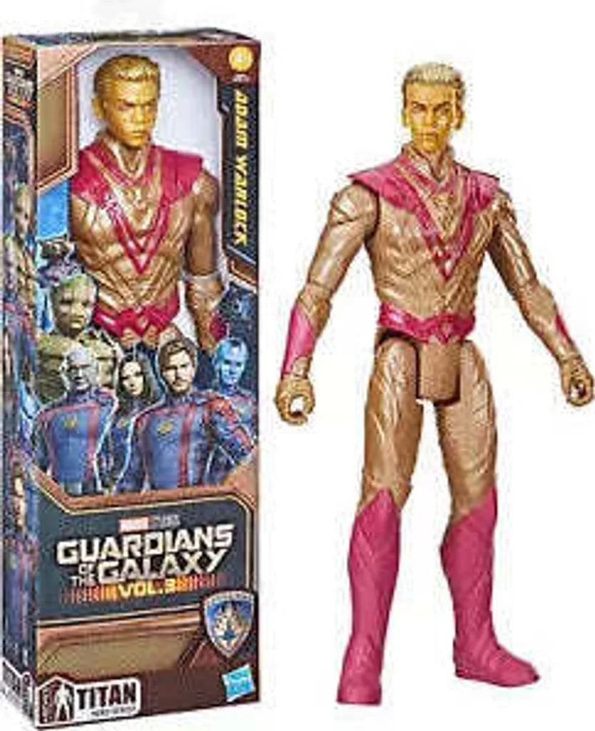Jouet figurine articulée de super-héros Marvel Adam Warlock 30cm