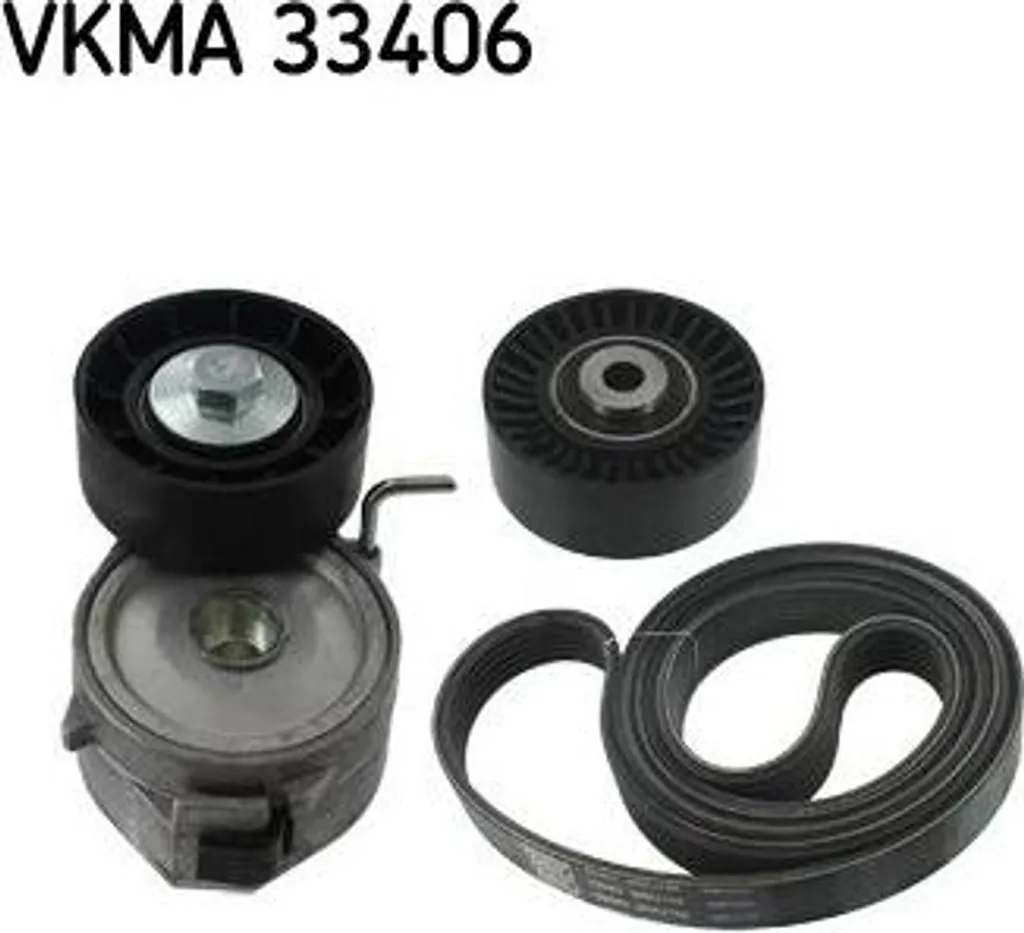 Stop aux Bruits Moteur : Kit Courroie SKF pour Peugeot 4007 et C-Crosser