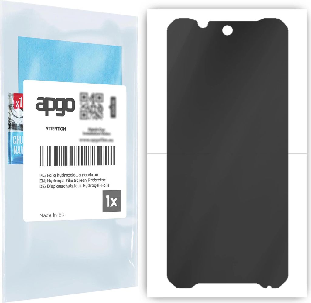 apgo Schutzfolie für Doogee S58 Pro Anti-Spy, Blickschutzfolie, Privacy, Hydrogel Displayschutzfolie, mit Positionierhilfe [Privacy, Matt, Anti-Fi...
