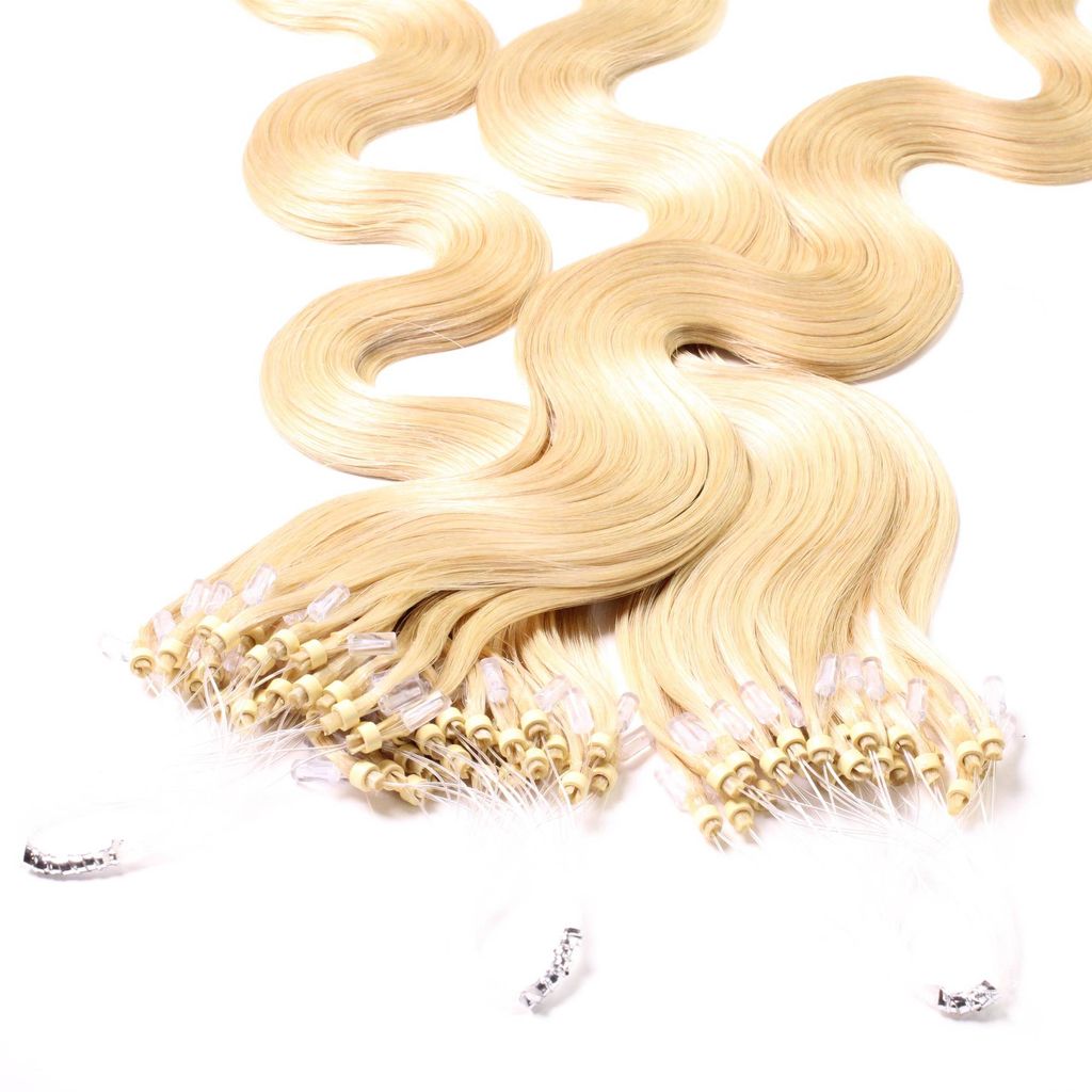 hair2heart Extended capelli umani ondulati - 25 fili 1g Immagine del prodotto 
