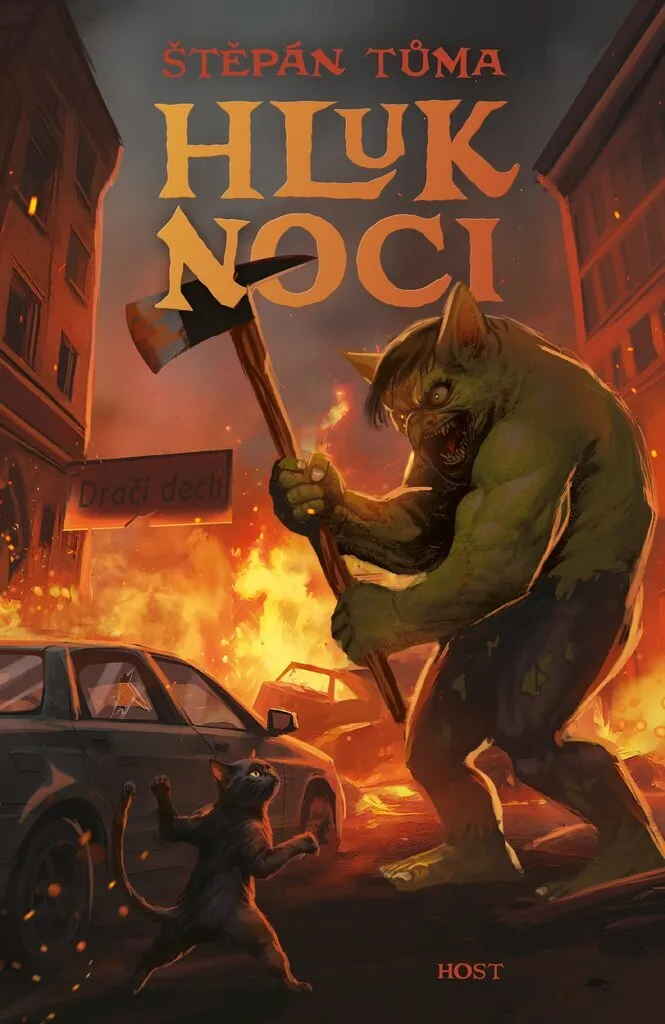 Roman Hluk noci Štěpán Tůma Intrigue Psychologique et Mondes Parallèles