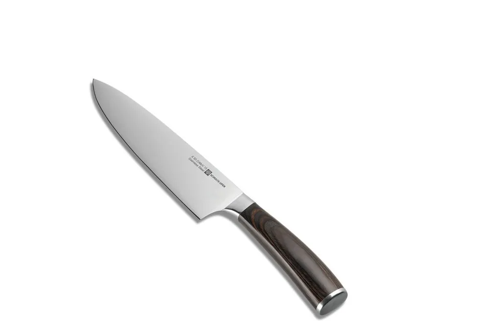 Schulte-Ufer Kochmesser Riku, Küchenmesser, Messer, Klingenstahl, Schichtholzgriff, 61620