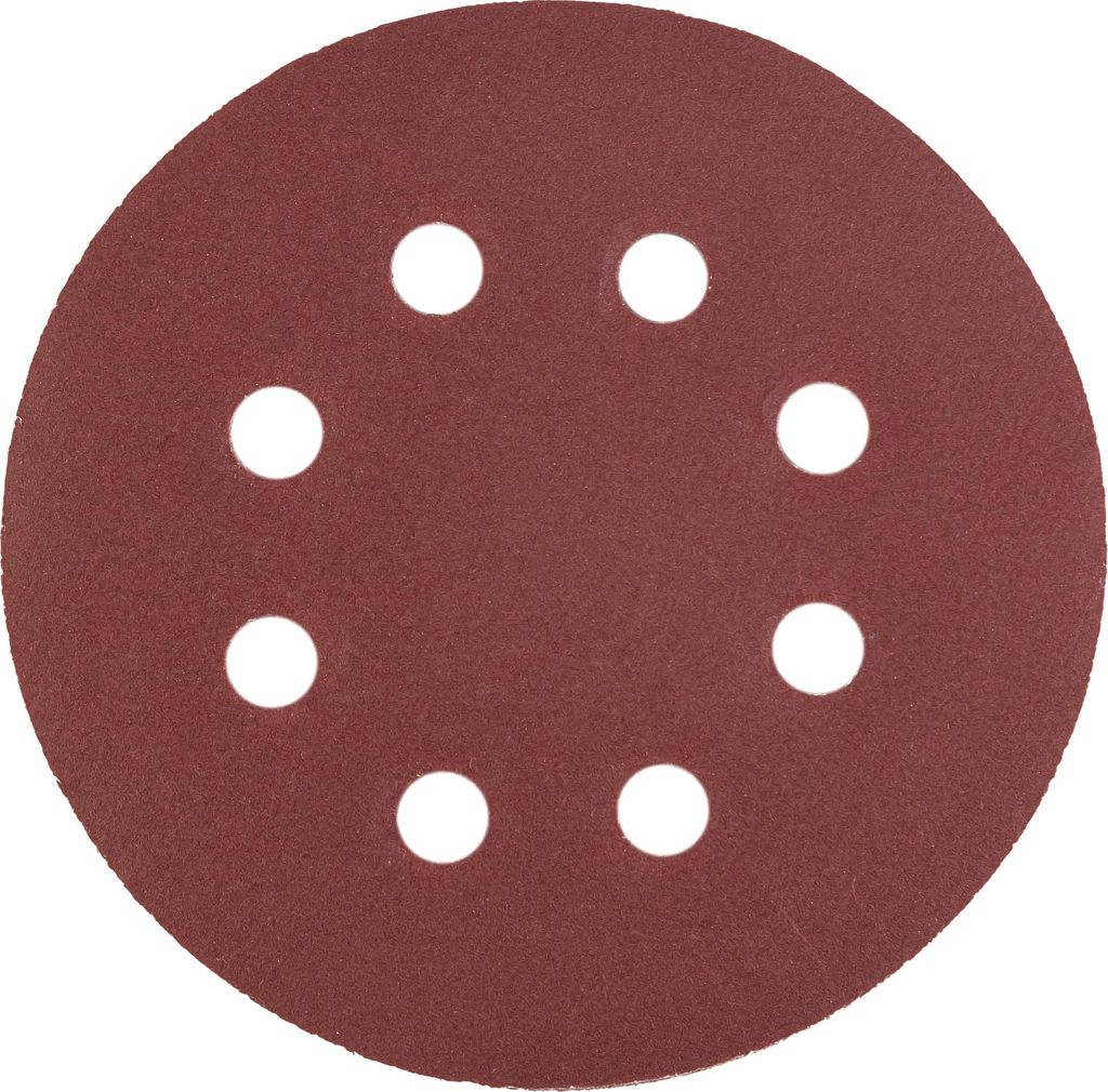 Brusný papír kotoučový 8 otvorů 125 mm P320 10 ks Polax Obrázek produktu 