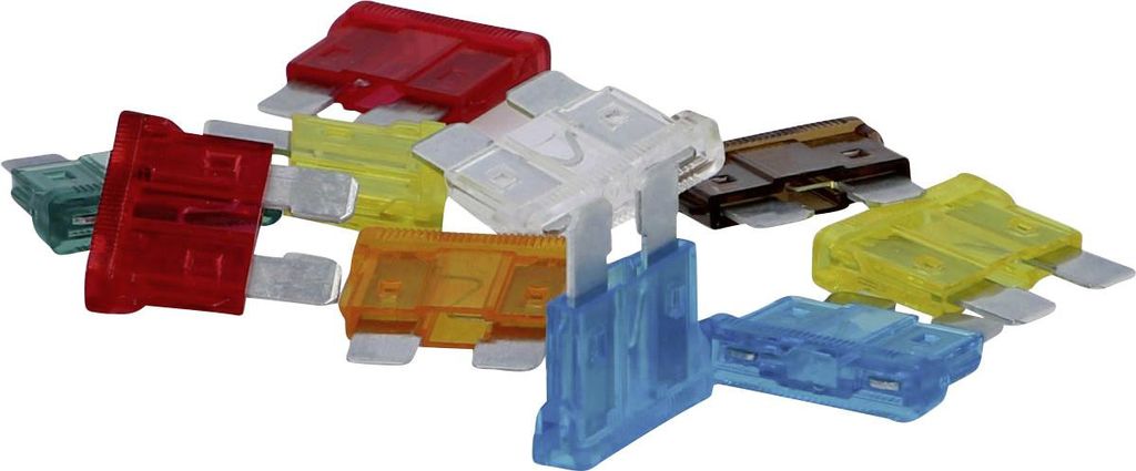 Cartrend Flachstecksicherung-Set 10-teilig sortiert Produktbild 