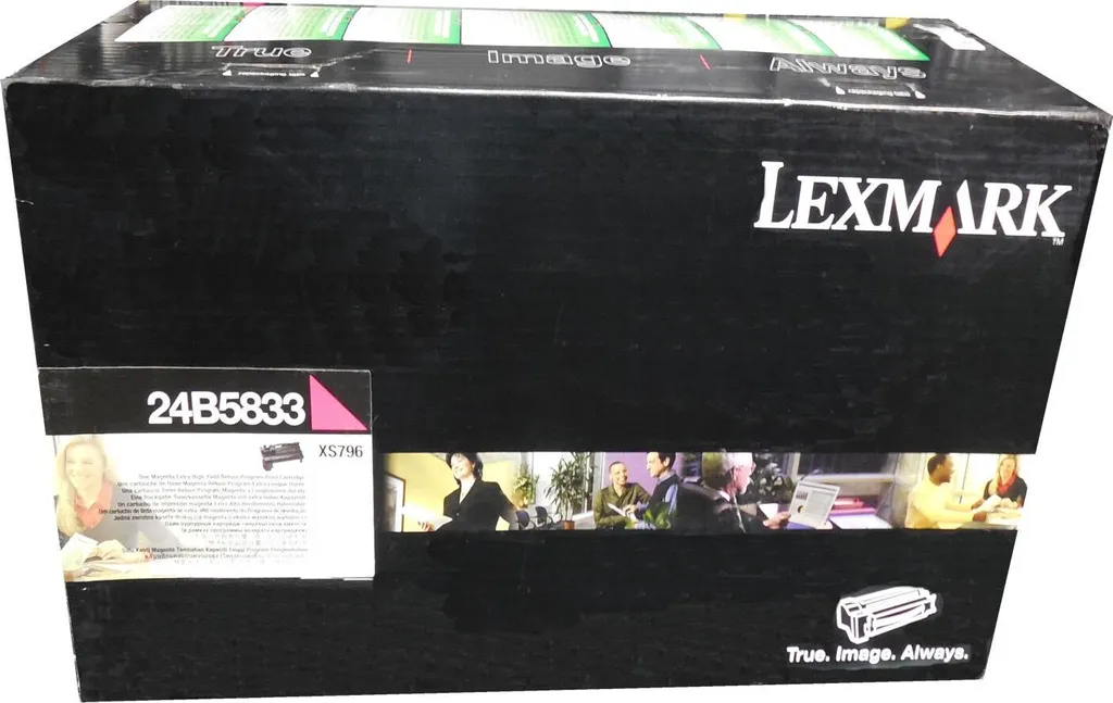 Toner Lexmark 24B5833 Magenta Originale | 18K Pagine Alta Efficienza