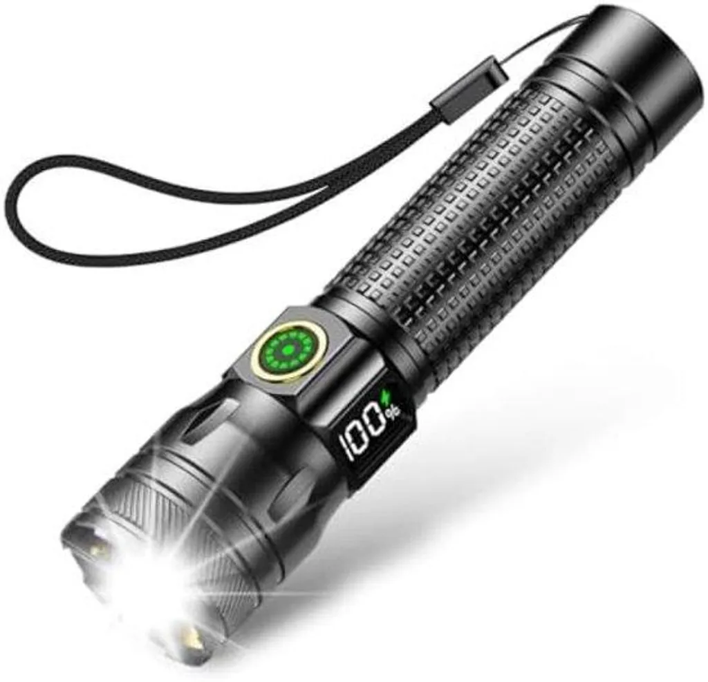Lampe de poche LED rechargeable étanche : ne craignez plus l'obscurité