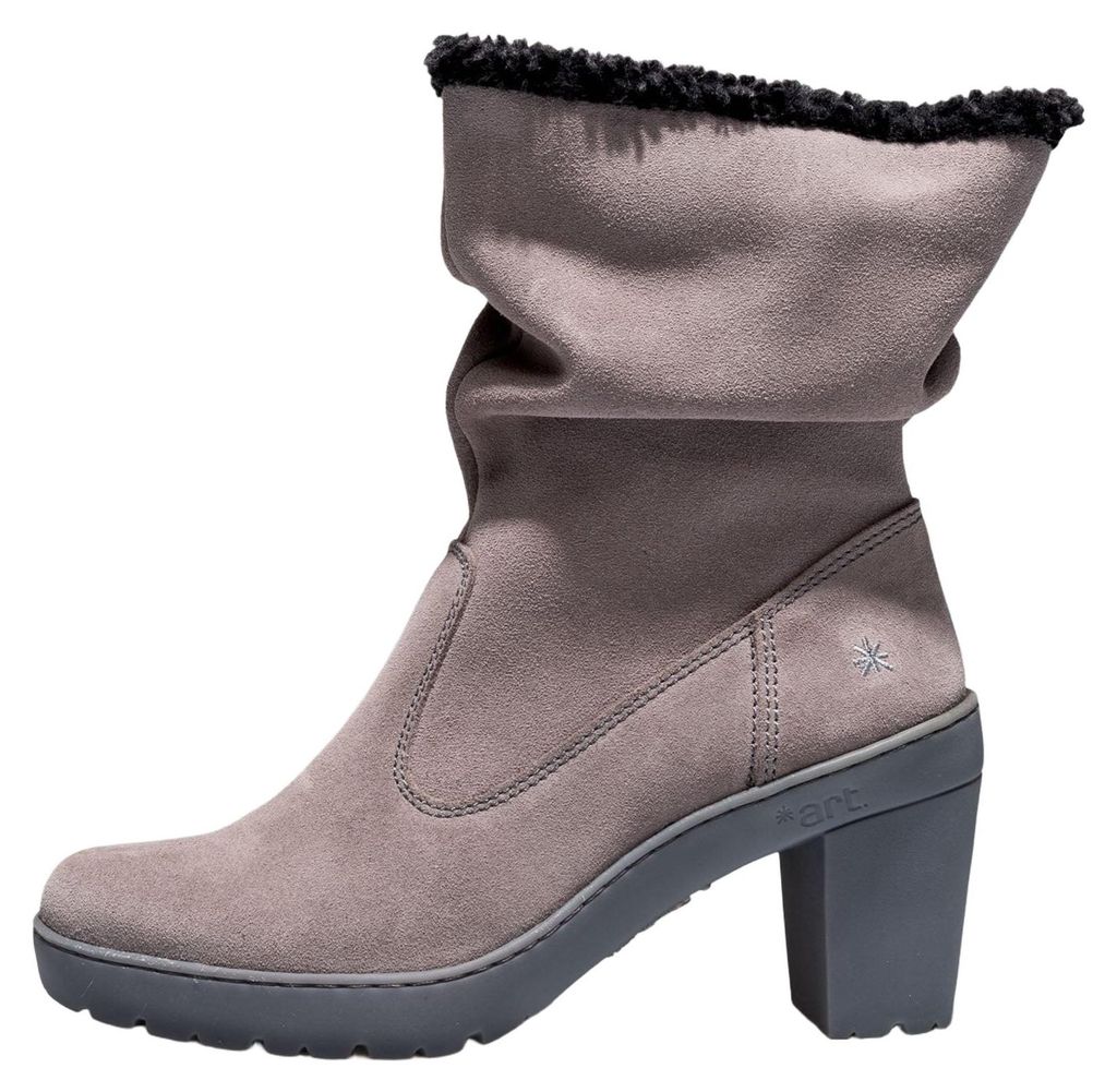 Art Stiefeletten mit Absatz Damen 1757 LUX SUEDE GREY/ TRAVEL Farbe Grau