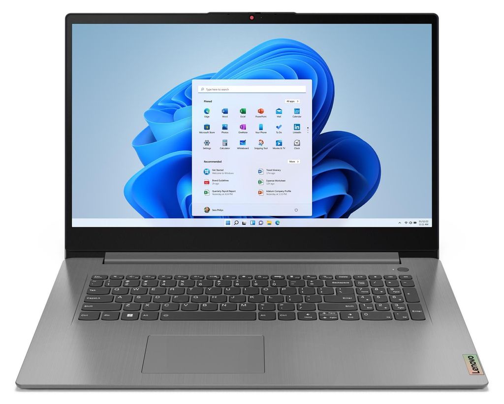 Lenovo IdeaPad 3 17ABA7, AMD Ryzen™ 7, 2 GHz, 43,9 cm Immagine del prodotto 