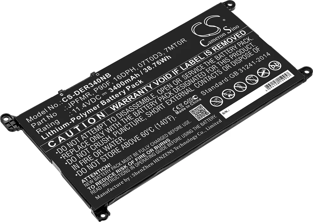 Batteria per DELL Chromebook & Inspiron 7000 - Libertà Wireless TECHTEK