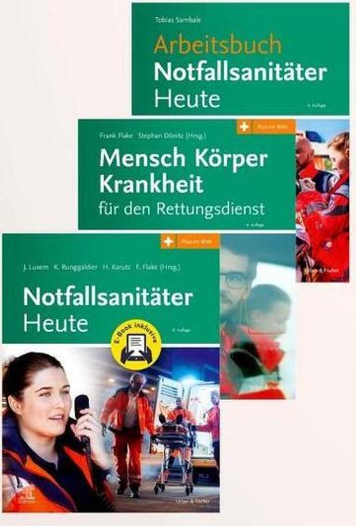 Notfallsanitäter Lernpaket + Arbeitsbuch