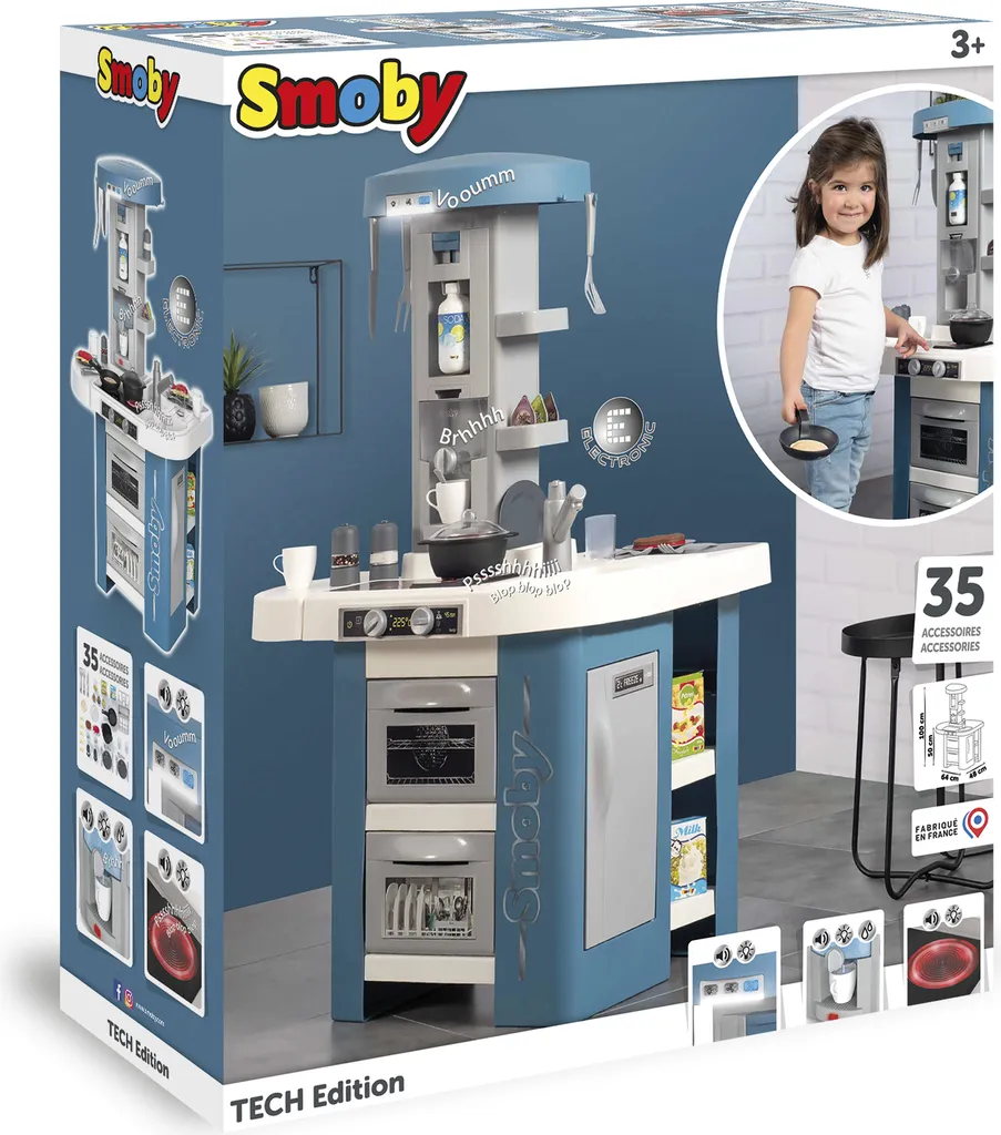 Cuisine Smoby Tefal Studio Tech-Edition pour s'amuser comme un vrai chef - 6