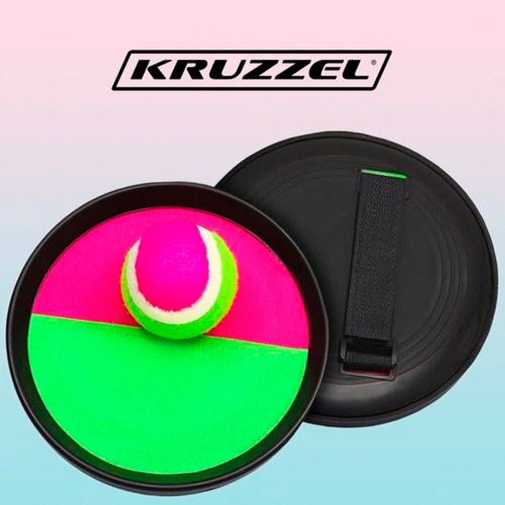 Klettspiel - Schläger + Ball 23549 Produktbild 