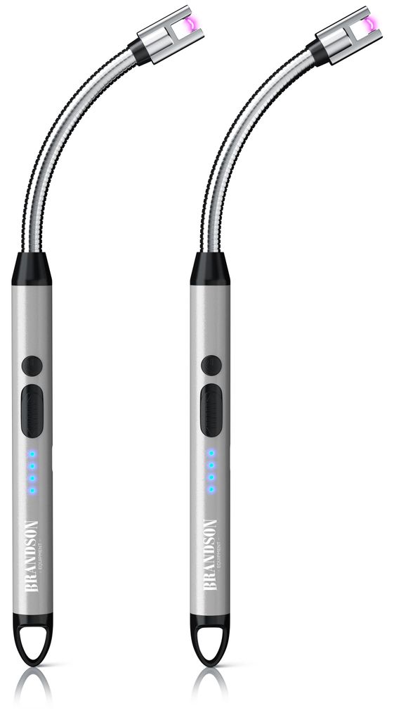 Brandson, juego de 2 encendedores eléctricos de arco, con Imagen del producto 