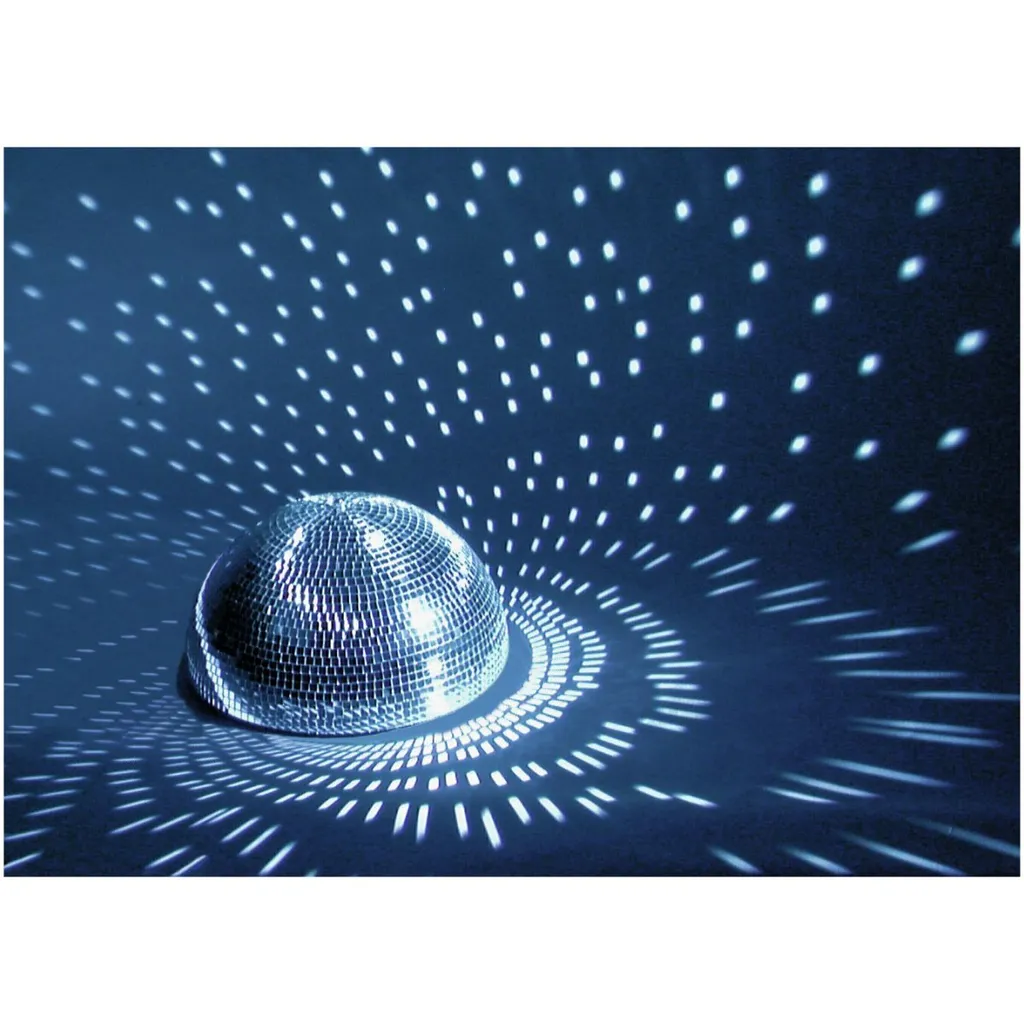 Comment animer un plafond bas ? Demi-boule à facettes 40cm Eurolite Pro