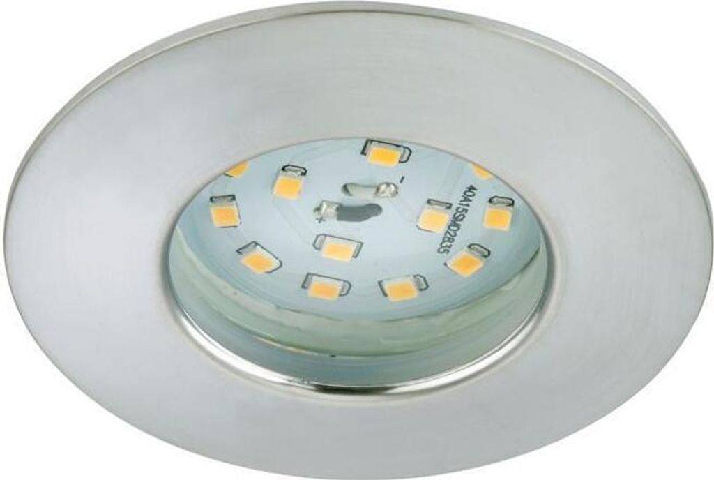 Briloner LED Einbauleuchte rund Aluminium IP44 6,5W Modul Produktbild 