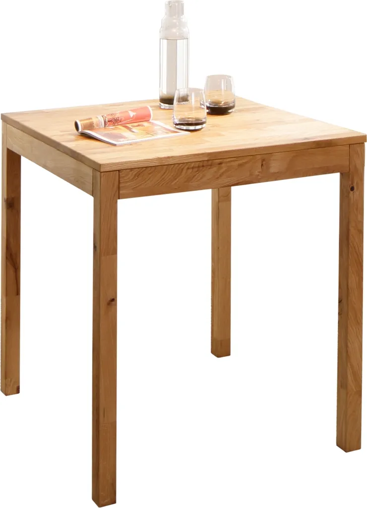 Table durable en chêne massif huilé : fini le mobilier fragile 70cm