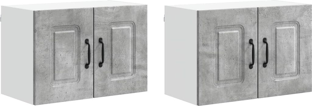 Geschirrspülerfront Kalmar 2 pcs Beton Grau 60 x 31 x 40 cm