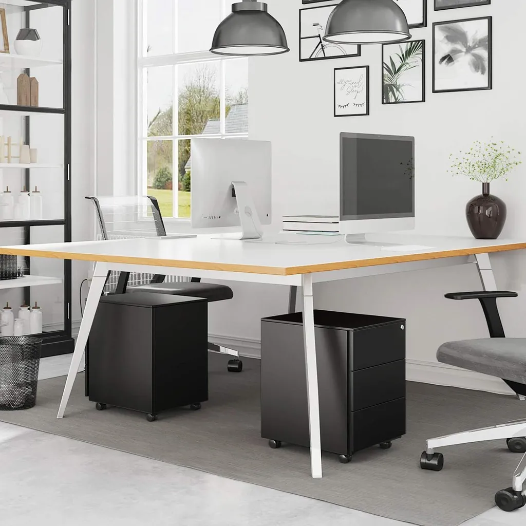 Solution de rangement compacte Leobert Noir Mat pour petits appartements - 4