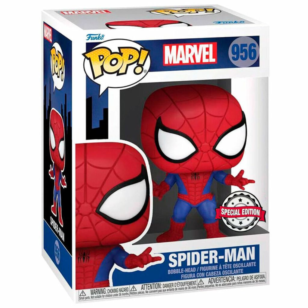Funko Pop! Marvel Spider-Man Exclusive - Kolekcjonerska Immagine del prodotto 