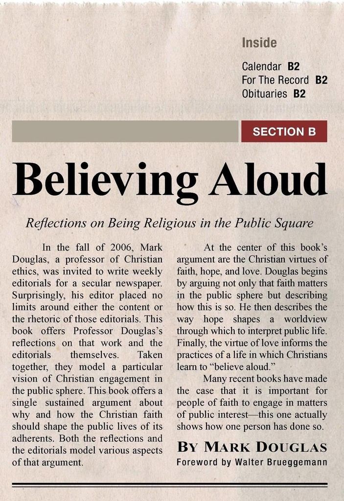 Believing Aloud