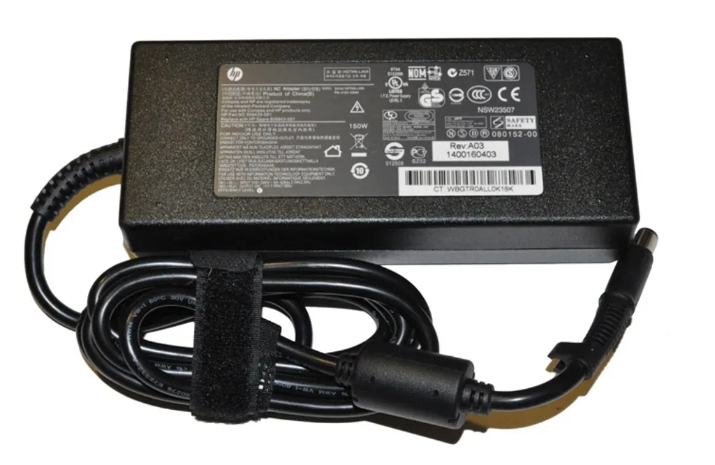 Alimentation HP 150W 19.5V haute performance avec sécurité surtension