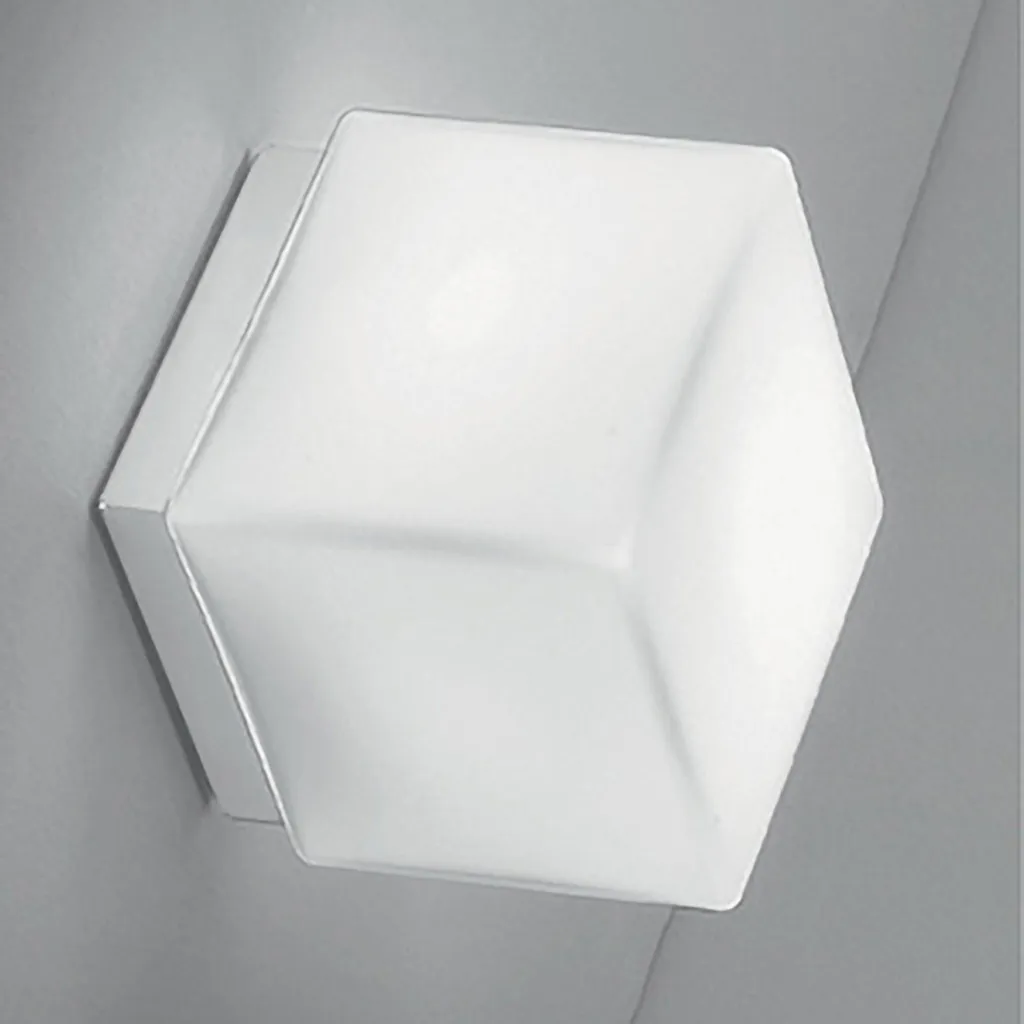 Applique Dado Blanche pour Couloir et Plafonnier Moderne 11x13cm E27