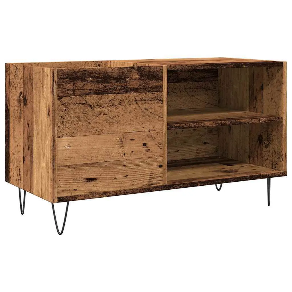 Armadio Salvaspazio Legno Recupero 84,5cm - Mobile Stretto per Interni