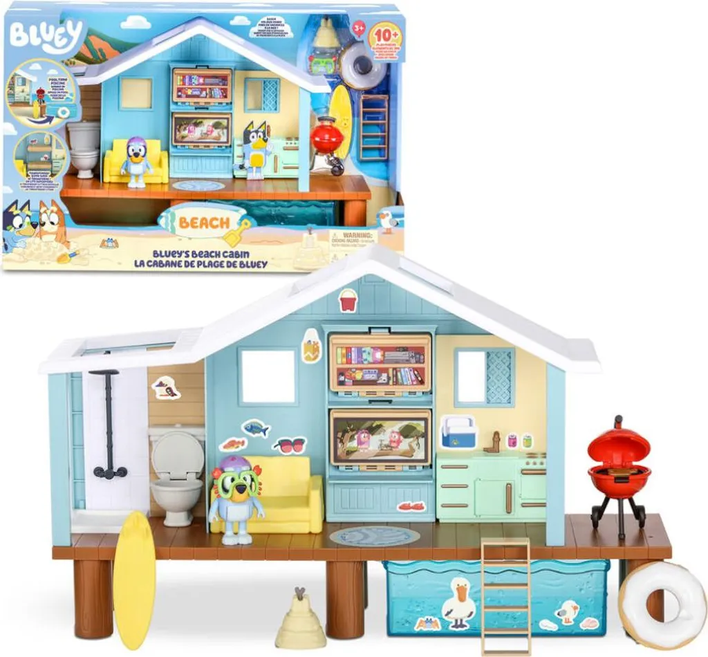 Jouet de Plage Bluey pour Imaginer des Vacances à la Maison dès 3 Ans
