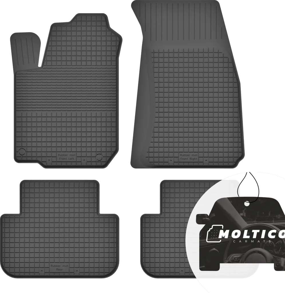 Set Tappeti in Gomma Premium per Volvo S60 Serie 1 (2000-2009)
